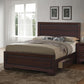 Kauffman - Wood Storage Panel Bed