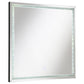 Noelle - Wall Mirror With LED Lighting - Silver