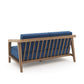 Bali - Loveseat - Dark Blue