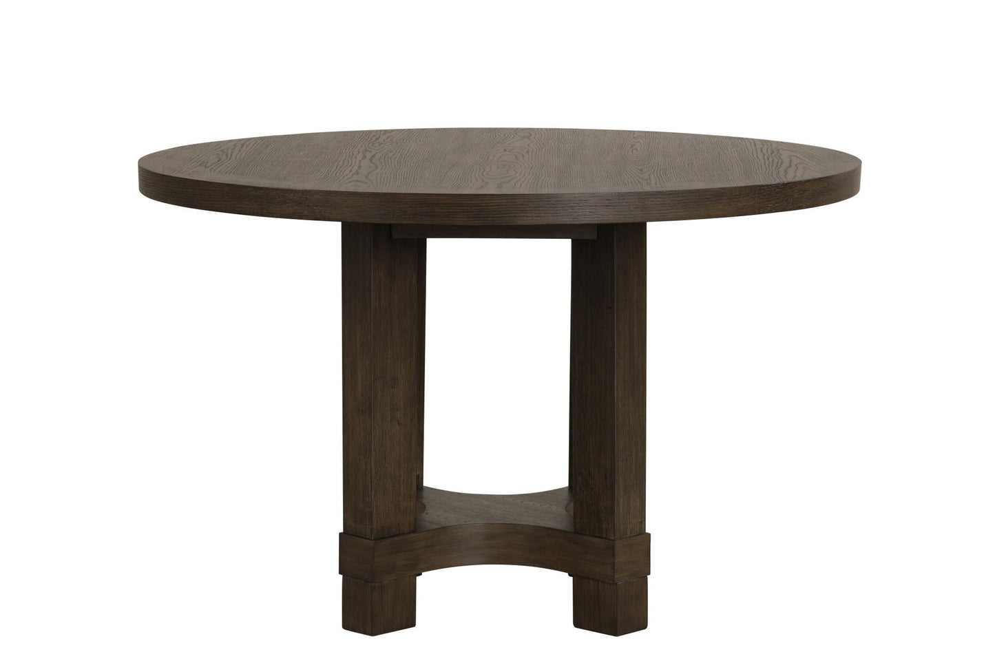 Cityscape - Round Dining Table - Dark Brown