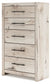 Lawroy - Light Natural - Five Drawer Chest