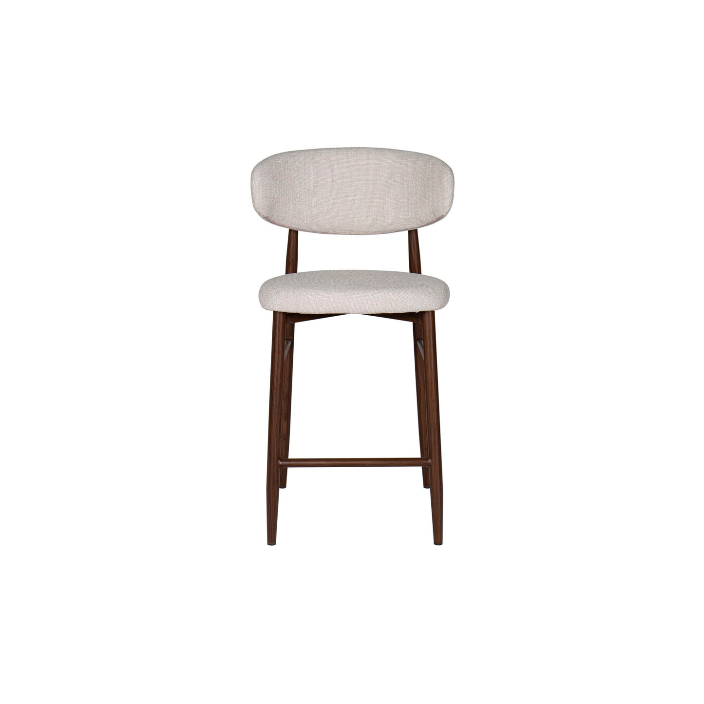 Royce - Counter Chair With Metal Frame (Set of 2)