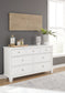 Fortman - White - Dresser