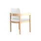 Wesley - Patio Side Chair With Cushion - White