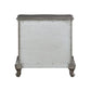 Ausonia - Nightstand - Antique Platinum - Finish