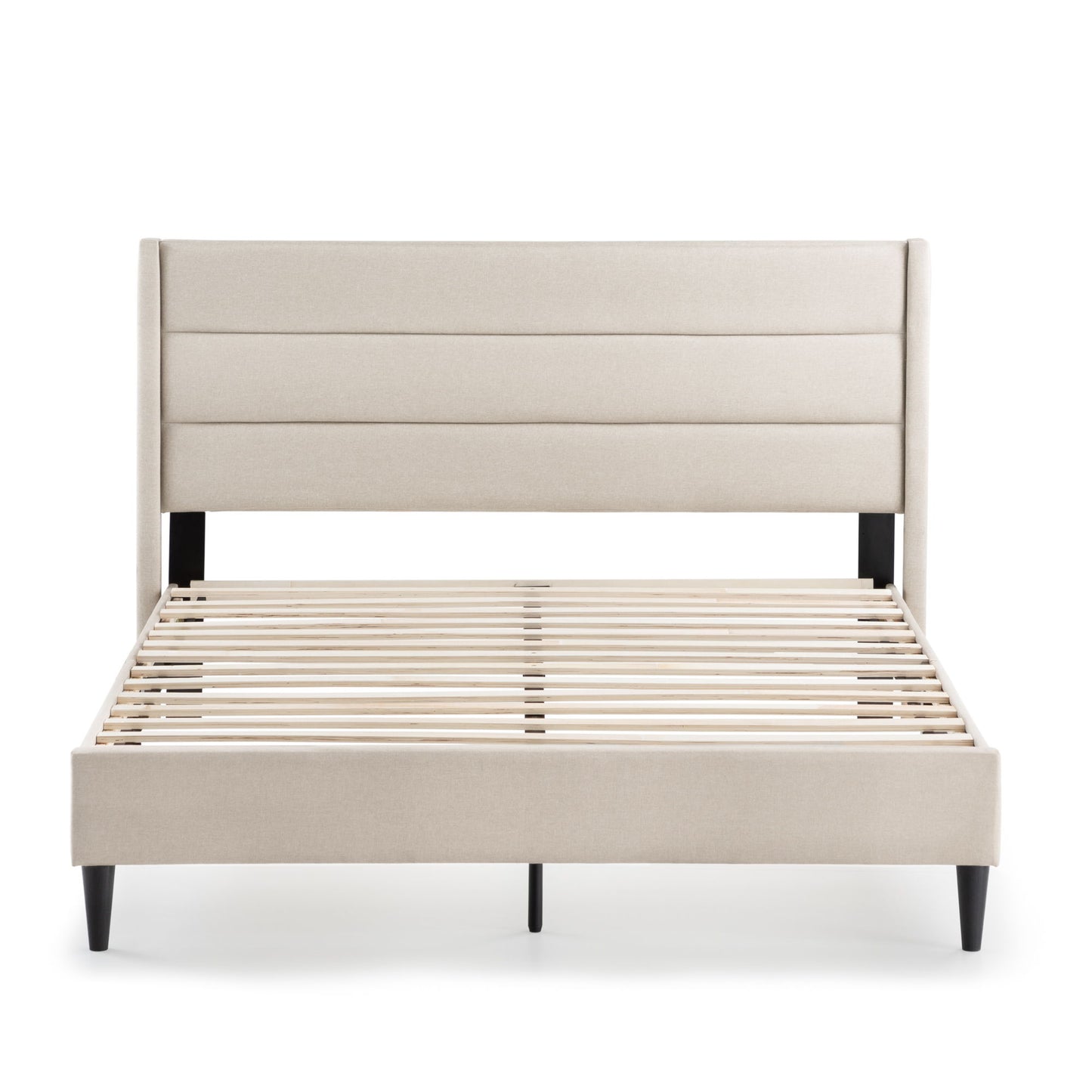 Madsen - California King Platform Bed - Pearl