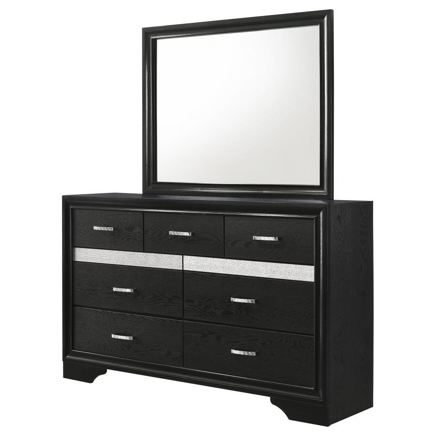 Miranda - 7-drawer Dresser With Mirror