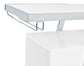 Araceli - Freestanding LED Home Bar Cabinet - White High Gloss