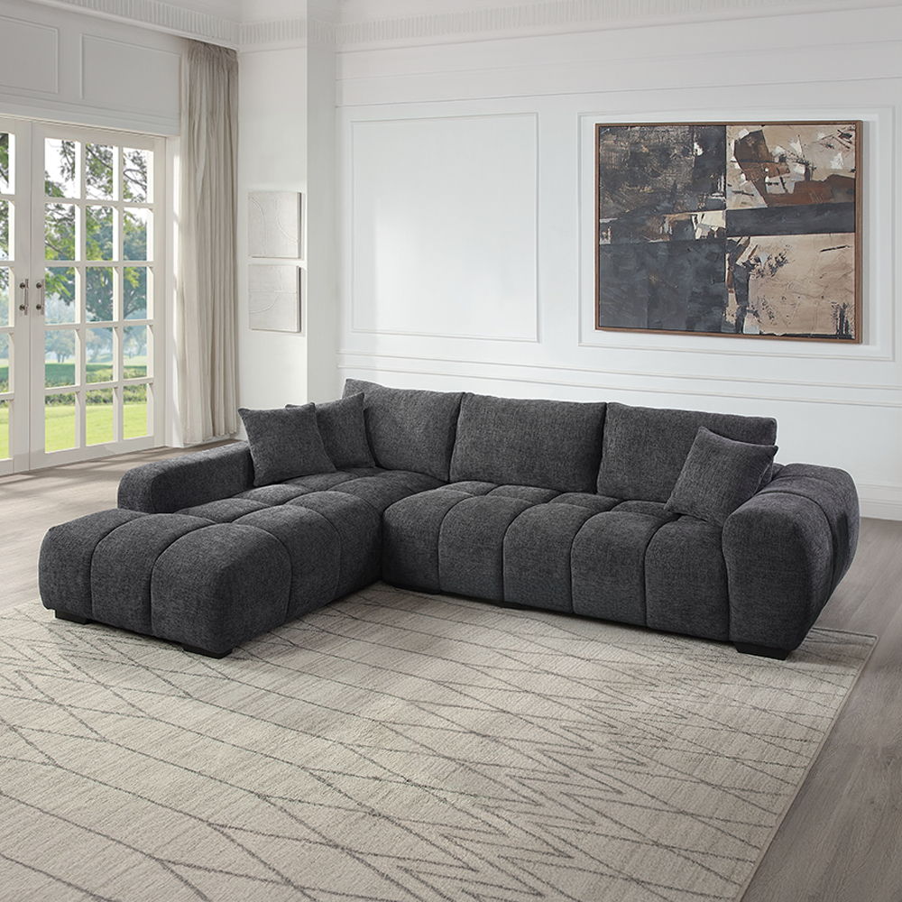 Chosen - Sectional Sofa With 3 Pillows