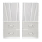 Europa - Nightstand Panels (Set of 2) - White