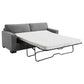 Simpson - Upholstered Sofa Sleeper With Queen Mattress - Gray