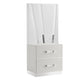 Europa - Nightstand Panels (Set of 2) - White