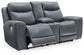 Mindanao - Power Reclining Loveseat With Console /Adj Hdrst