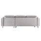 Reyes - Sectional Sofa - Beige Nubuck