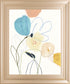 22x26 Contour Garden III By June Erica Vess - Light Blue