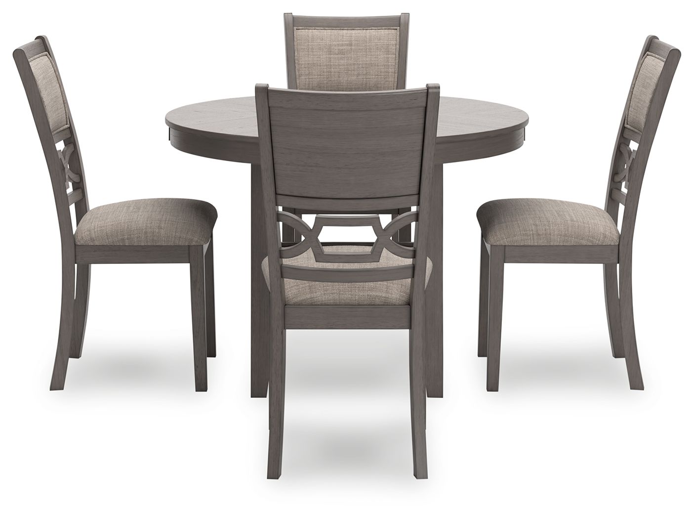 Wrenning - Gray - Dining Room Table Set (Set of 5)