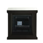 Noralie - Fireplace - Mirrored & Faux Diamonds - 29"