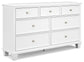 Fortman - White - Dresser