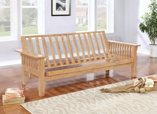 Slat Futon Frame - Light Brown