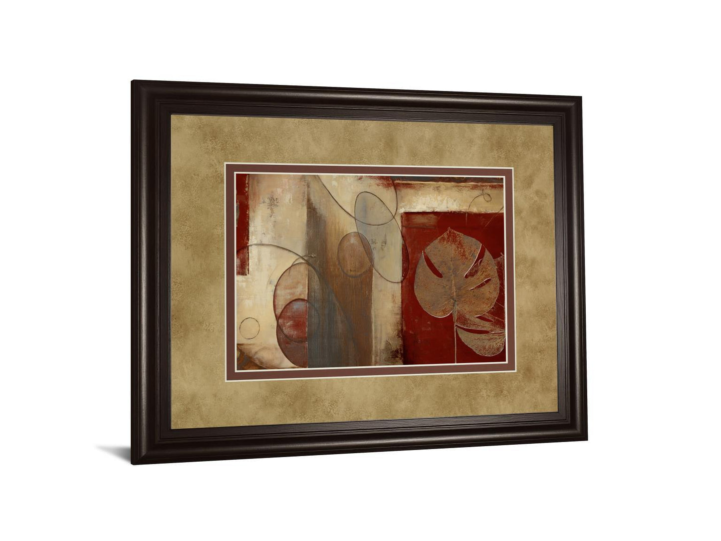 Inspiration In Crimson By Patricia Pinto - Framed Print Wall Art - Red