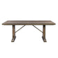 Raphaela - Dining Table - Weathered Cherry Finish