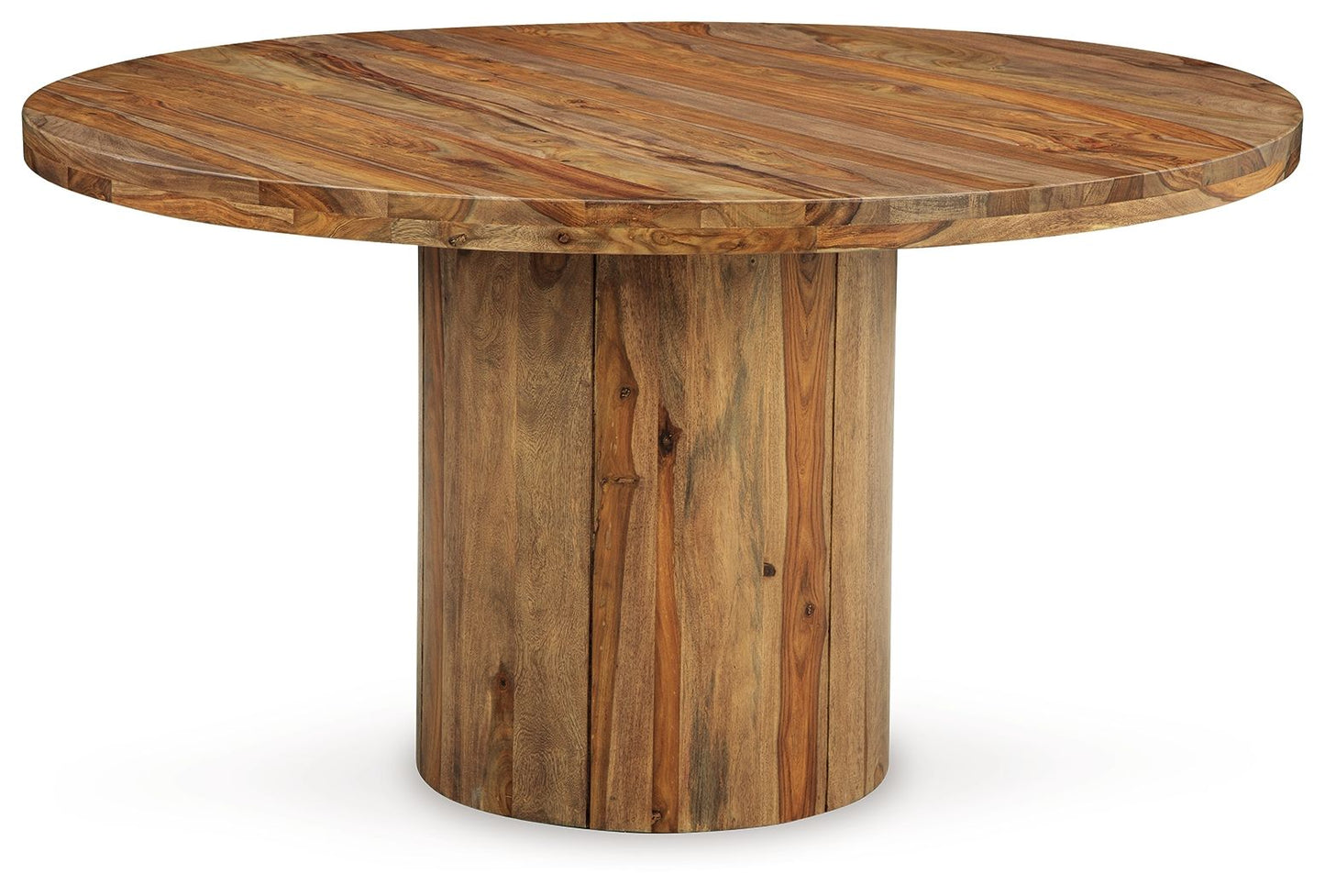 Dressonni - Brown - Round Dining Room Table