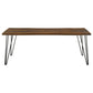 Neve - Live Edge Dining Table - Gray Sheesham