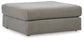 Avaliyah - Ash - Oversized Accent Ottoman