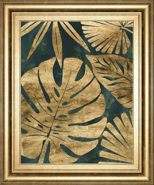 22x26 Emerald Jungle II By June Erica Vess - Light Brown