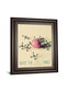 Enjoy The Little Things By Gail Peck - Framed Print Wall Art - Pink