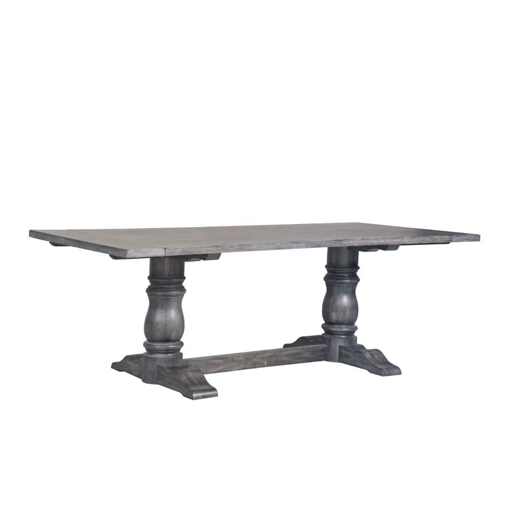 Leventis - Dining Table - Weathered Gray - 30"