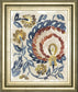 22x26 Paisley Path I By Chariklia Zarris - Blue