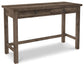 Arlenbry - Gray - Home Office Desk - Rectangular