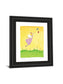 Felicity Wishes Il By Emma Thomson - Framed Print Wall Art - Yellow