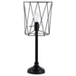 Mayfield - Open Frame Torch Table Lamp - Black