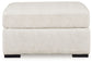 Chessington - Ivory - Oversized Accent Ottoman