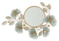 40x27 Metal Wall Mirror - Pearl Silver