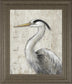 22x26 Grey Heron II By Tim OToole - Dark Gray