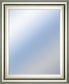 22x26 Decorative Framed Wall Mirror By Classy Art Promotional Mirror Frame #42 - Pearl Silver