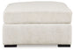 Chessington - Ivory - Oversized Accent Ottoman